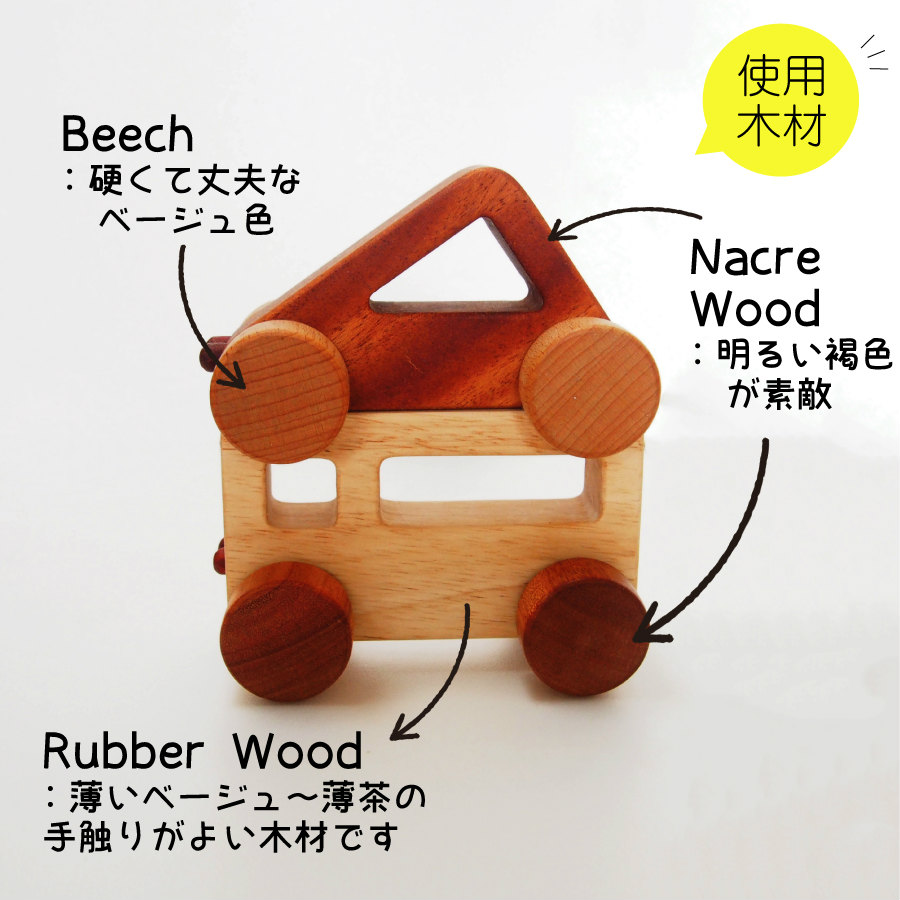 木のおもちゃ 赤ちゃんおもちゃ 車おもちゃ 赤ちゃん 車おもちゃ 2個